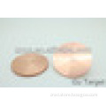 High Purity Copper target 99.9999% for electronic and semiconductor field